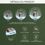 5379OFR3 ornement acrylique personnalise avec photo mon cheval avec sapin de noel 5379okq5u