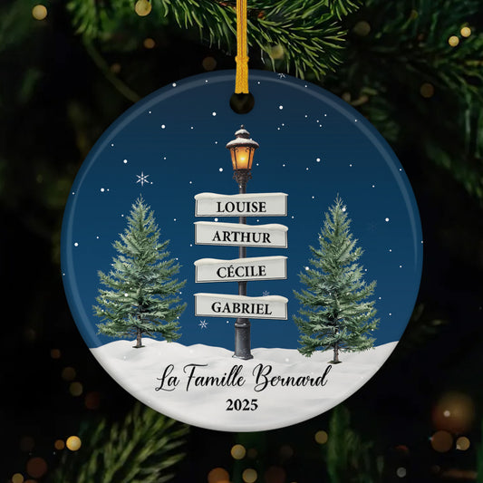 5381OFR1 ornement ceramique personnalise avec prenom lampadaire noel de famille 5381otqzi_7068f4d2 f6f9 48d6 a4f2 05f4bb04499c