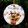 5382OFR1 ornement ceramique mon petit compagnon personnalise pour chien 5382o3kac
