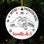 5383OFR1 effet dimpression 3d ornement ceramique personnalise notre premier noel en famille de 3 5383o