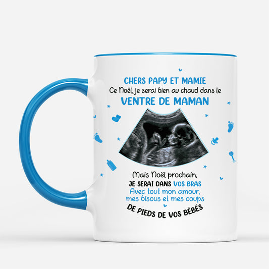 5389MFR2 mug personnalise noel avec photo chers papa et maman 5389m6qaa