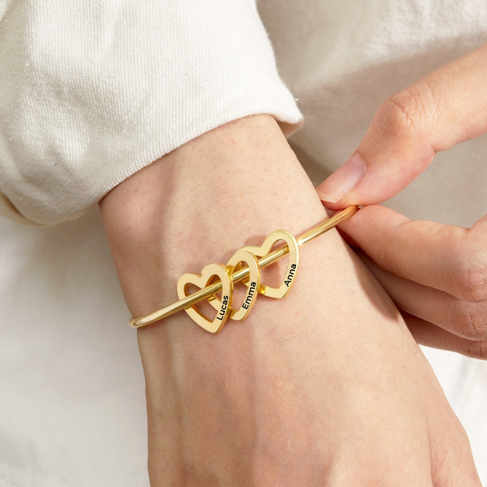 5390JFR2 bracelet pour femme avec coeur personnalise 5390j0h5a