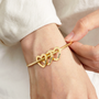 5390JFR2 bracelet pour femme avec coeur personnalise 5390j0h5a