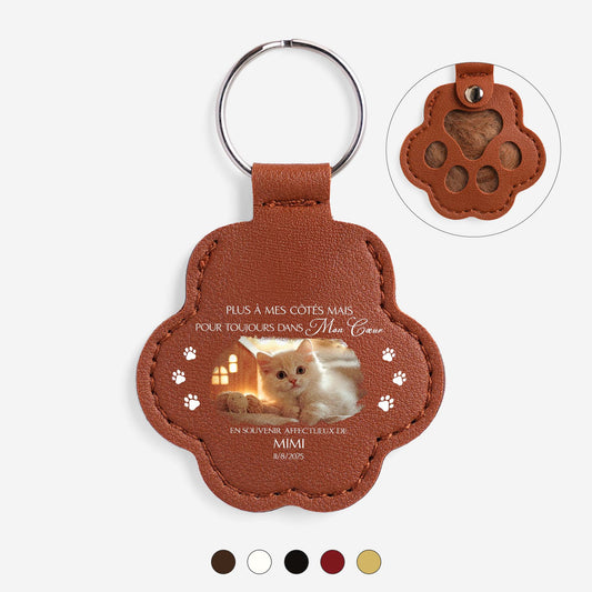 5408AFR1 porte cle poil animaux_ personnalise photo commemorative chat chien toujours dans mon coeur 5408aj8l5d
