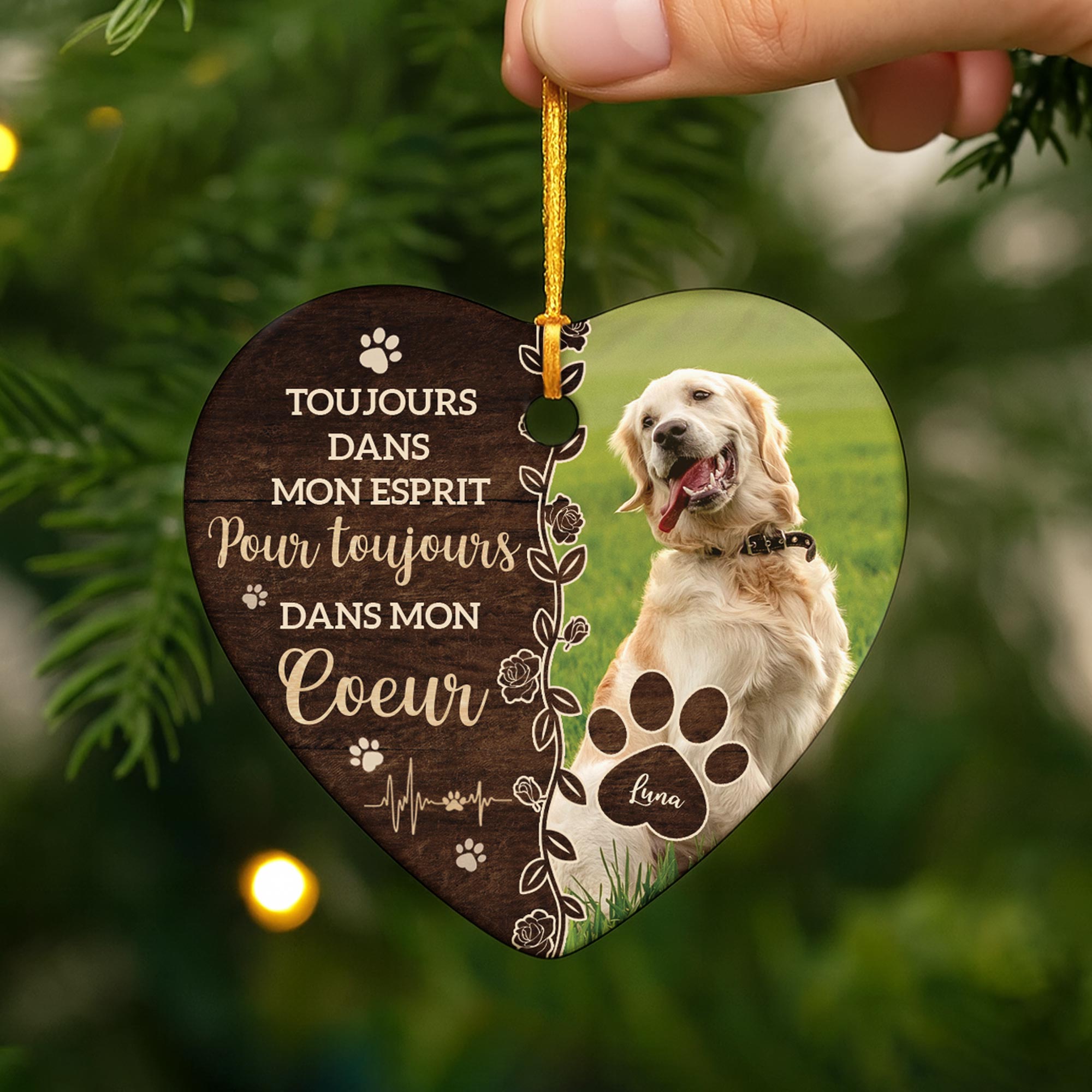 5410OFR2 ornement ceramique commemoratif chien personnalise si lamour avait pu te sauver 5410o3uad_6dbce860 9383 4c8d 8a22 264c7d710c2f