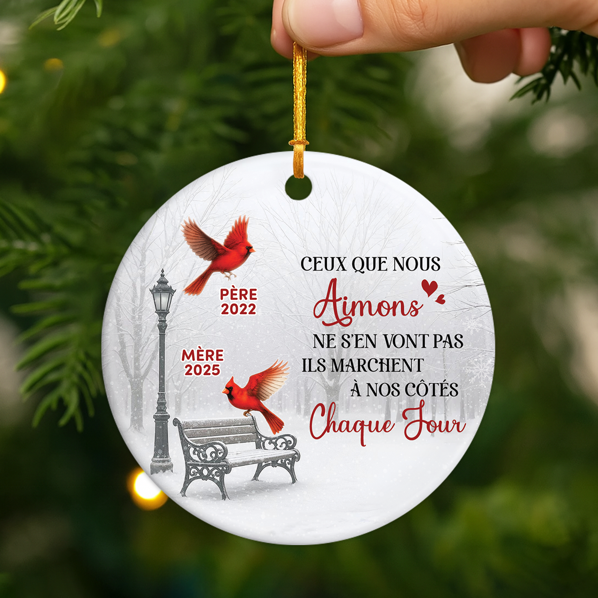 5417OFR2 ornement noel ceramique commemoratif personnalise cardinal rouge dans mon coeur 5417o6ncb_6879c74b 056a 49a2 83e8 2e10ec946da2