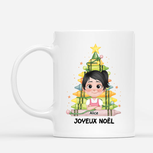 5436MFR1 mug personnalise pour enfant joyeux noel 5436mkt5k