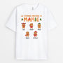 5438AFR1 t shirt personnalise noel la fournee preferee de mamie 5438akzza
