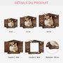 5467OFR3 ornement en bois a 2 couches chien commemoratif personnalise les meilleurs amis ne sont jamais oublies 5467o3ztd