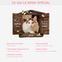 5467OFR4 ornement en bois a 2 couches chien commemoratif personnalise les meilleurs amis ne sont jamais oublies 5467o3ztd