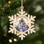 5479OFR1 ornement noel en bois a 1 couche personnalise famille notre famille neige 5479okqqi