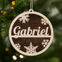 5496OFR1 ornement noel avec prenom en bois a 1 couche personnalise 5496o6vaa