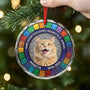 5530OFR2 ornement en verre chien commemoratif personnalise mon fidele compagnon 5530o3uzc