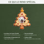 5531OFR4 ornement noel en acrylique personnalise biscuit sapin chien 5531o3lac