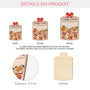 5534OFR3 ornement noel en bois a 1 couche personnalise pot a biscuits de maman5534o3yma