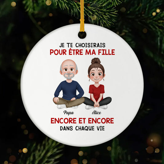 5545OFR1 ornement ceramique personnalise pour fille et fils je te choisirais pour etre ma fille 5545o8laa