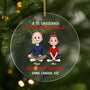 5545OFR1 ornement noel en acrylique personnalise pour fille et fils je te choisirais pour etre ma fille 5545o8laa