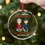 5545OFR2 ornement noel en verre personnalise pour fille et fils je te choisirais pour etre ma fille 5545o8laa