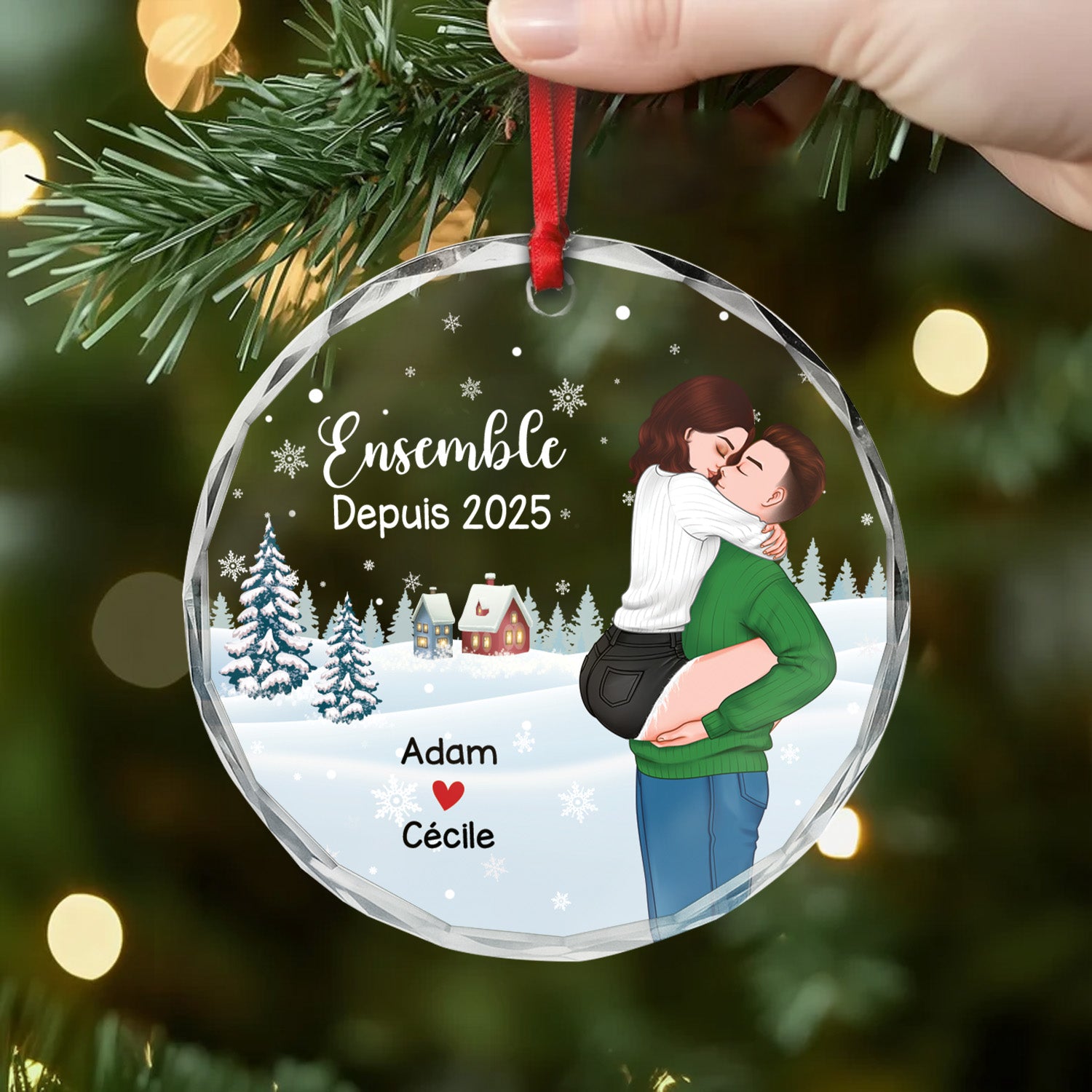 5553OFR2 ornement en verre personnalise pour couple notre premier noel ensemble 5553otztg_0cd75f38 0b68 4a37 a1bd 0a85812e172a