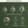 5572OFR3 ornement noel en acrylique personnalise avec photo sapin de notre histoire famille 5572o6zmi