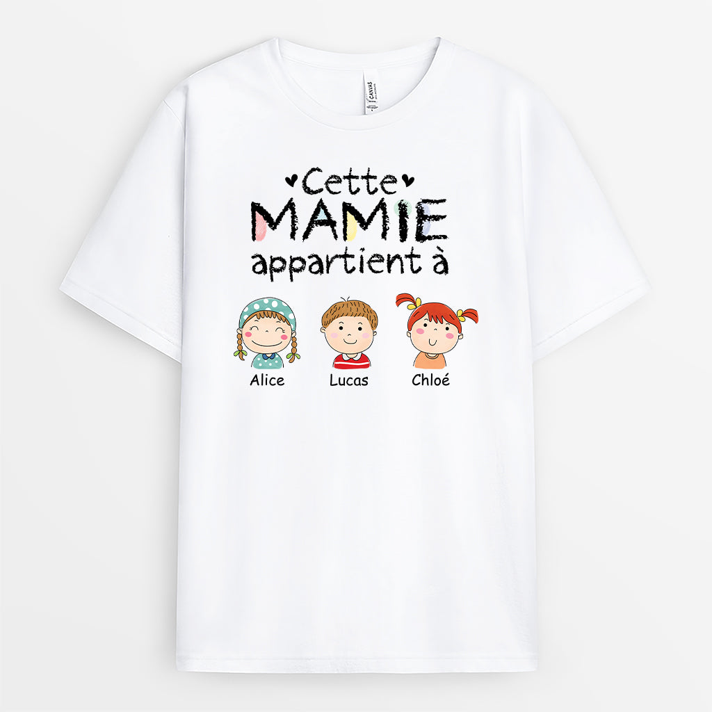 5583AFR2 t shirt personnalise la bande a papa dessin 5583a6l5b
