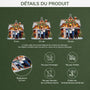 5605OFR3 ornement en acrylique personnalise famille avec photo notre noel maison 5605ottzi