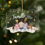 5611OFR1 ornement en acrylique personnalise famille notre famille pour toujours 5611o8tni