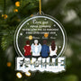 5623OFR1 ornement en acrylique personnalise famille pour maman commemoratif ceux que lon aime sont toujour la 5623o8mna
