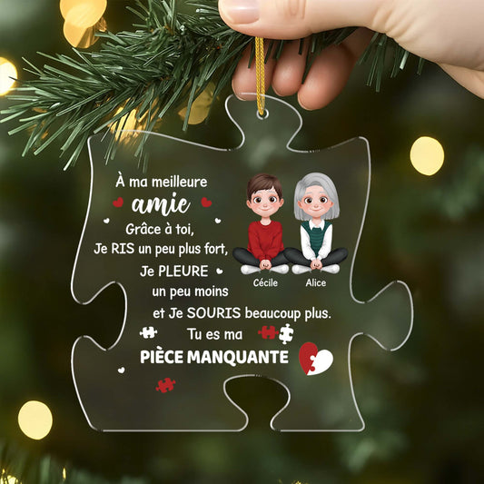 5627OFR1 ornement noel en acrylique personnalise pour amie a ma meilleure amie 5627o86tf2