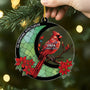 5630OFR2 ornement en acrylique papa commemoratif personnalise toujours avec toi cardinal rouge et la lune 5630o8qmb