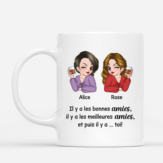 5657MFR1 mug personnalise noel plus quune meilleure amie 5657mtltf