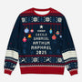 5662WFR1 pull moche de noel personnalise pour famille sapin noel avec prenom 5662wkqqi