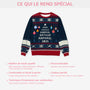 5662WFR5 pull moche de noel personnalise pour famille sapin noel avec prenom 5662wkqqi