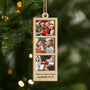 5673OFR1 ornement noel en bois a 2 couches personnalise avec photo photo de notre famille 5673o6mmi