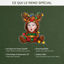 5687OFR4 ornement acrylique personnalise avec photo mon enfant renne de noel 5687okqqk
