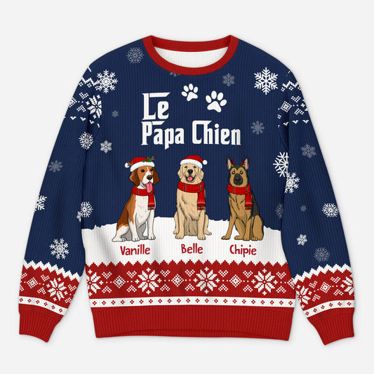 5719WFR1 pull moche de noel personnalise papa chien 5719w6tnc_6dcab439 5ae3 4320 b3a3 ebc798b794dc