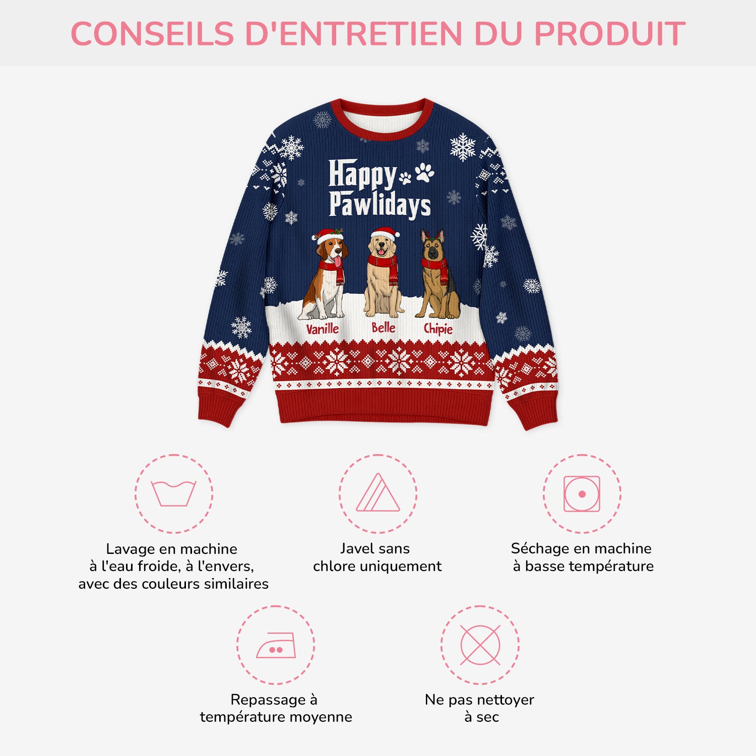 5719WFR4 pull moche de noel personnalise papa chien 5719w6tnc_193546ce 40ea 4b1b b53b 059dc985be23