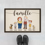 5724DFR1 paillasson personnalise cest ma famille 5724dki7i