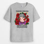 5725AFR2 t shirt femme personnalise badass comme maman 5725a8zaa