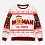 5727WFR1 pull moche de noel personnalise maman de chien 5727wttzc