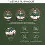 5736OFR3 ornement acrylique personnalise avec photo enfant mon dinosaure de noel 5736okv5k