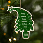 5737OFR1 ornement en bois a 2 couches personnalise pour famille sapin de noel familial 5737o8qti