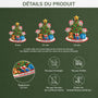 5746OFR3 ornement acrylique personnalise sapin de noel avec petits enfants 5746o6qaa