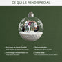 5800OFR4 ornement acrylique personnalise avec photo boule de noel avec les amis du golf 5800okzcb