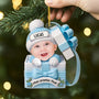 5807OFR2 effet dimpression 3d ornement noel acrylique personnalise cadeau premier noel bebe 5807o8lmk