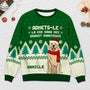 5818WFR2 pull de noel moche personnalise la vie sans chiens 5818w6ltc_ad8f3f04 0bad 40be ba83 3e08ffcd09bc