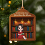 5839OFR1 effet dimpression 3d ornement en bois a 1 couche personnalise juste une fille qui aime les livres 5839oklma