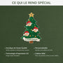 5848OFR4 effet dimpression 3d ornement acrylique personnalise famille notre sapin de noel avec prenom 5848okmti