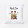 5854PFR2 coussin personnalise couple toi moi et le chien 5854pkq7c