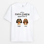 5883AFR1 t shirt personnalise ce papa chien appartient a 5883akv0c